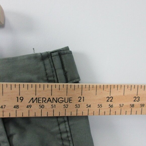 American Eagle Outfitters Lived-In Cargo Shorts Men's 40 Green Cotton Casual 680 - Picture 10 of 13